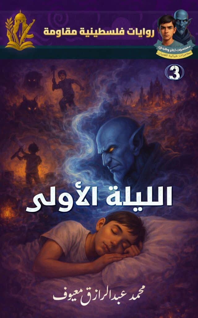 سلسلة ثائر والجني غلاف سلسلة ثائر والجني