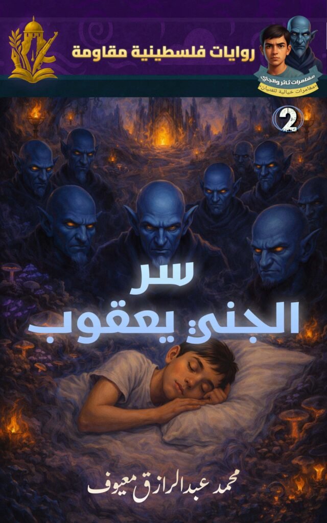 غلاف سلسلة ثائر والجني