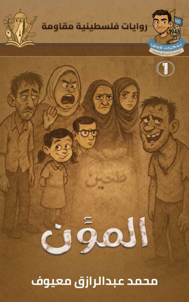 غلاف سلسلة مذكرات لاجئ1